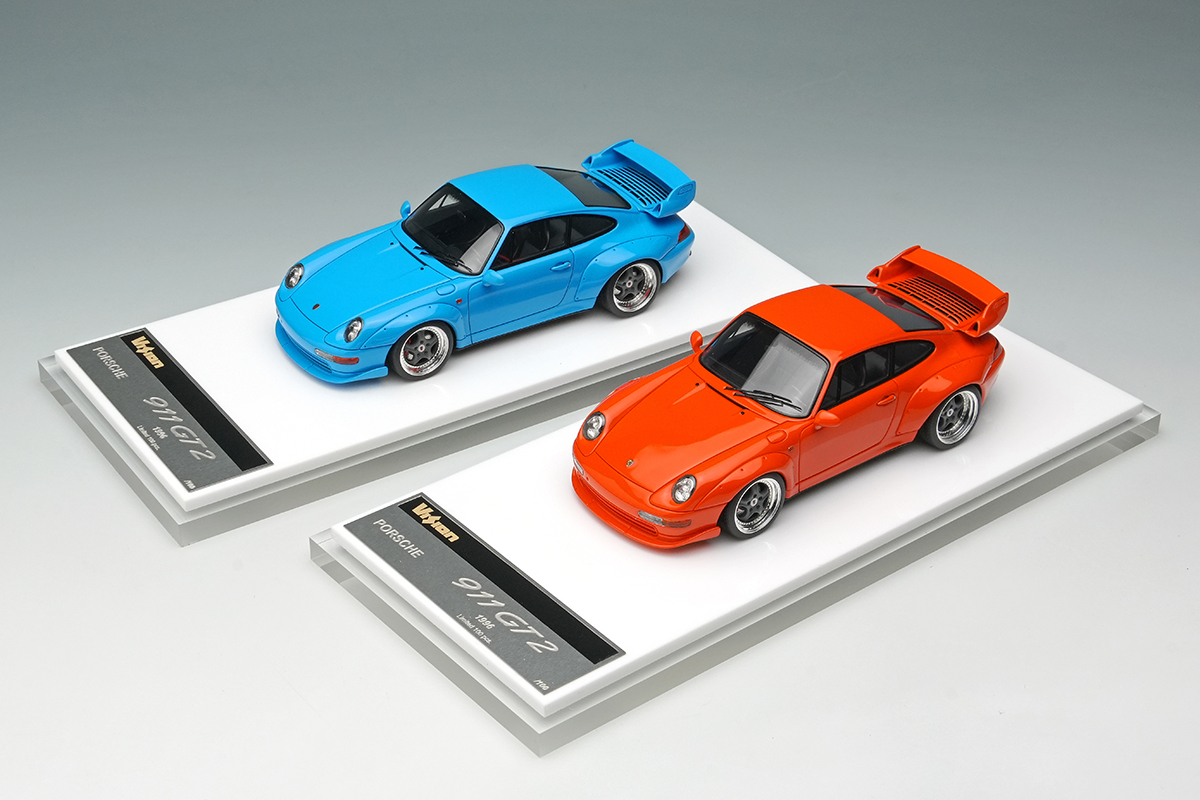 【希少】MINICHAMPS ポルシェ993 GT2 レーシング ポルシェ 911 (993) GT2 ストリート 1996 スピードイエロー