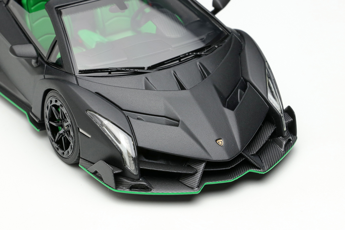 メイクアップ EIDOLON 1/43 Lamborghini Veneno Roadster 2015 ロッソヴェネーノ EM451A 
