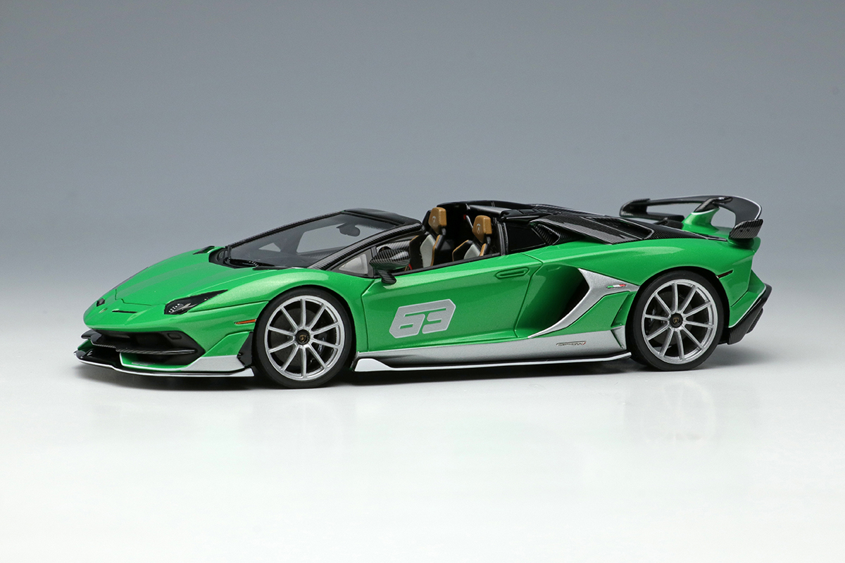 第61回全日本模型ホビーショー限定 1/43 Lamborghini Aventador SVJ 63