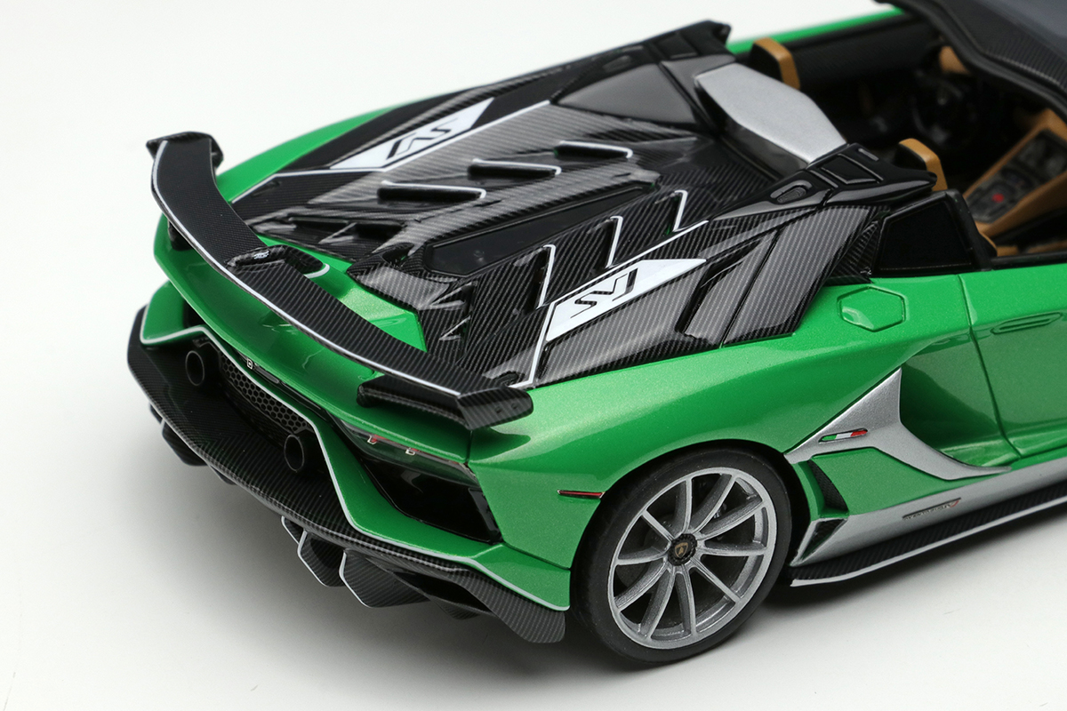 第61回全日本模型ホビーショー限定 1/43 Lamborghini Aventador SVJ 63