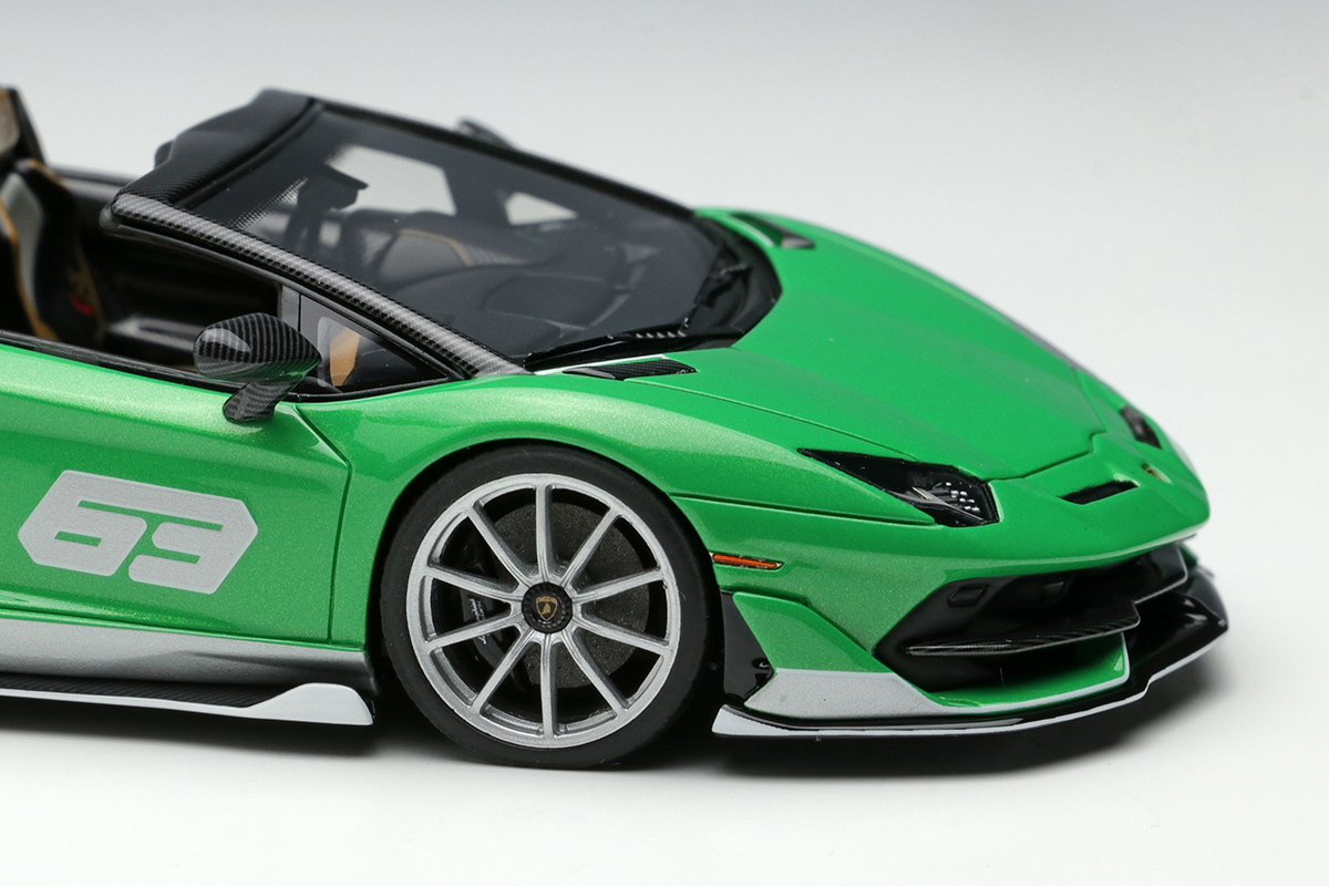 第61回全日本模型ホビーショー限定 1/43 Lamborghini Aventador SVJ 63