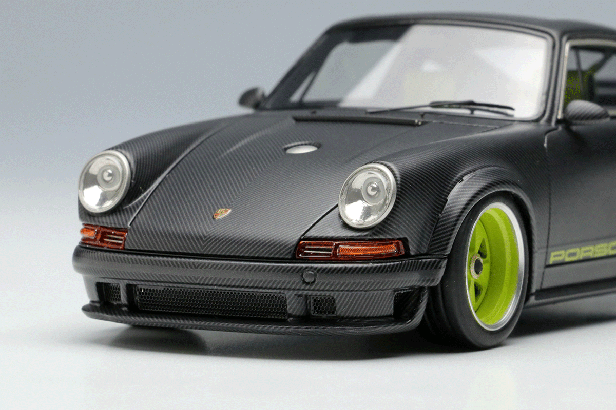 アイドロン 1/43 シンガー 911 DLS 2022 マットビジブカーボン Make Up Co., Ltd / Eidolon 1:43 Singer 911 DLS 2022 Visible