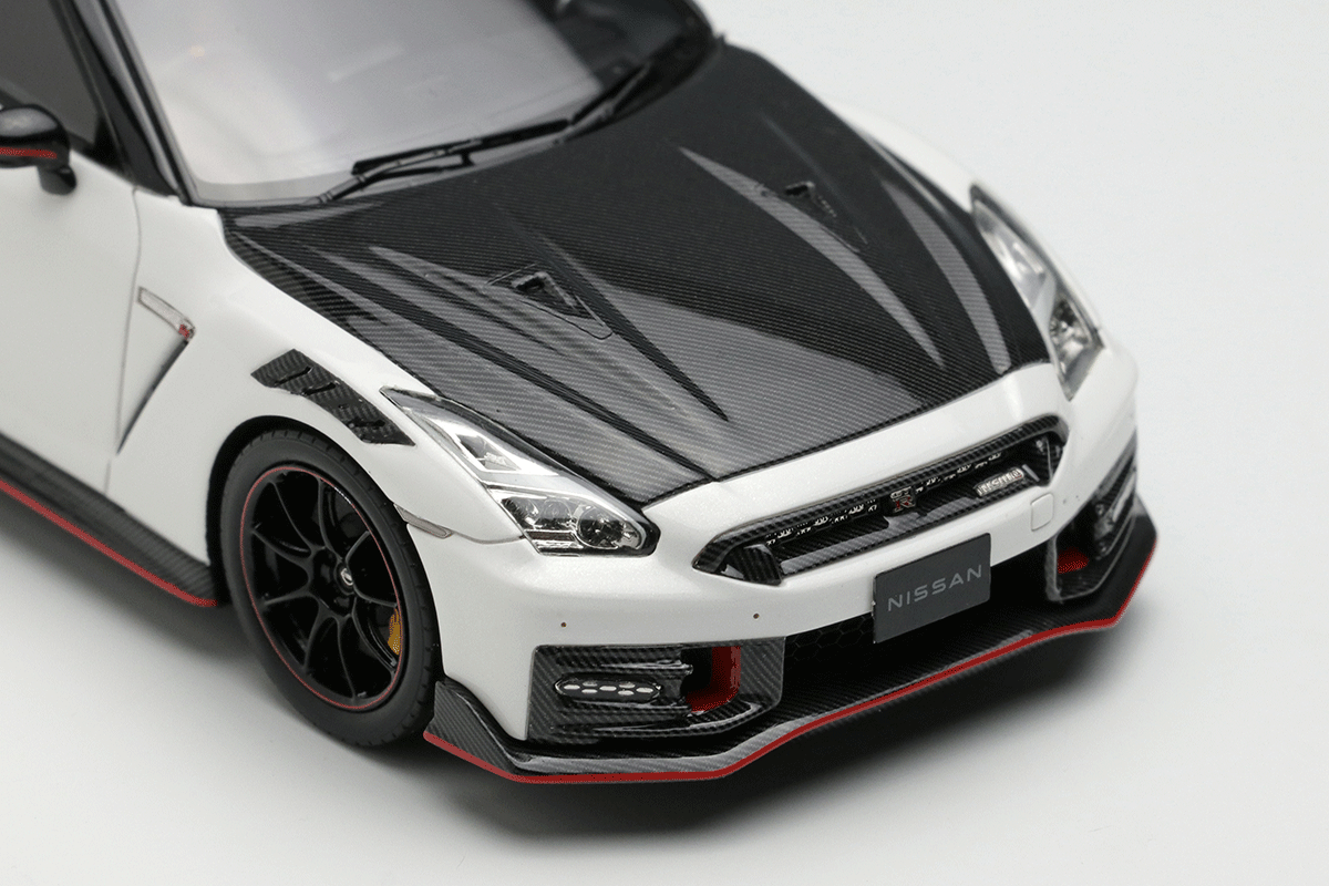 予約 EM709A メイクアップ/アイドロン 1/43 日産 NISSAN GT-R NISMO Special edition 2024  NISMOステルスグレー 自動車