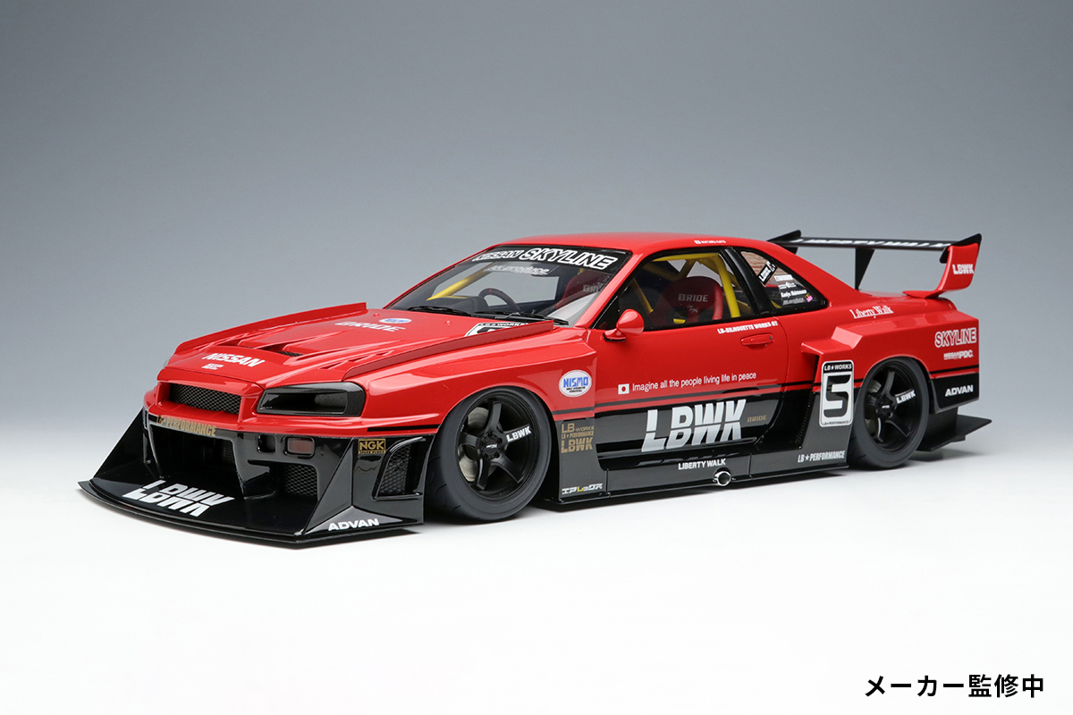 Make Up Co., Ltd. LB-ER34 Super Silhouette SKYLINE TOKYO AUTO SALON 2022