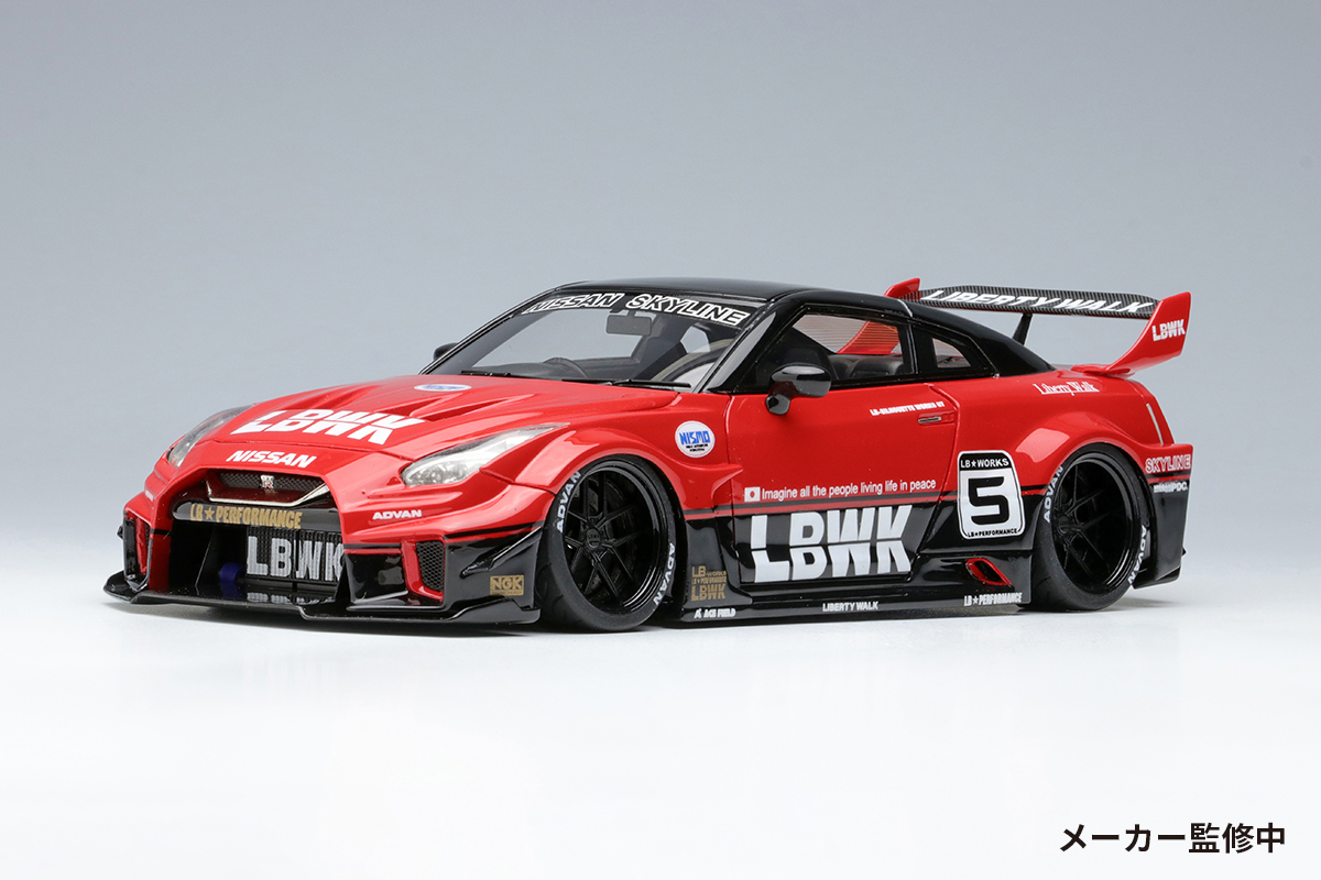 LB-Silhouette WORKS GT 35GT-RR Red / Black