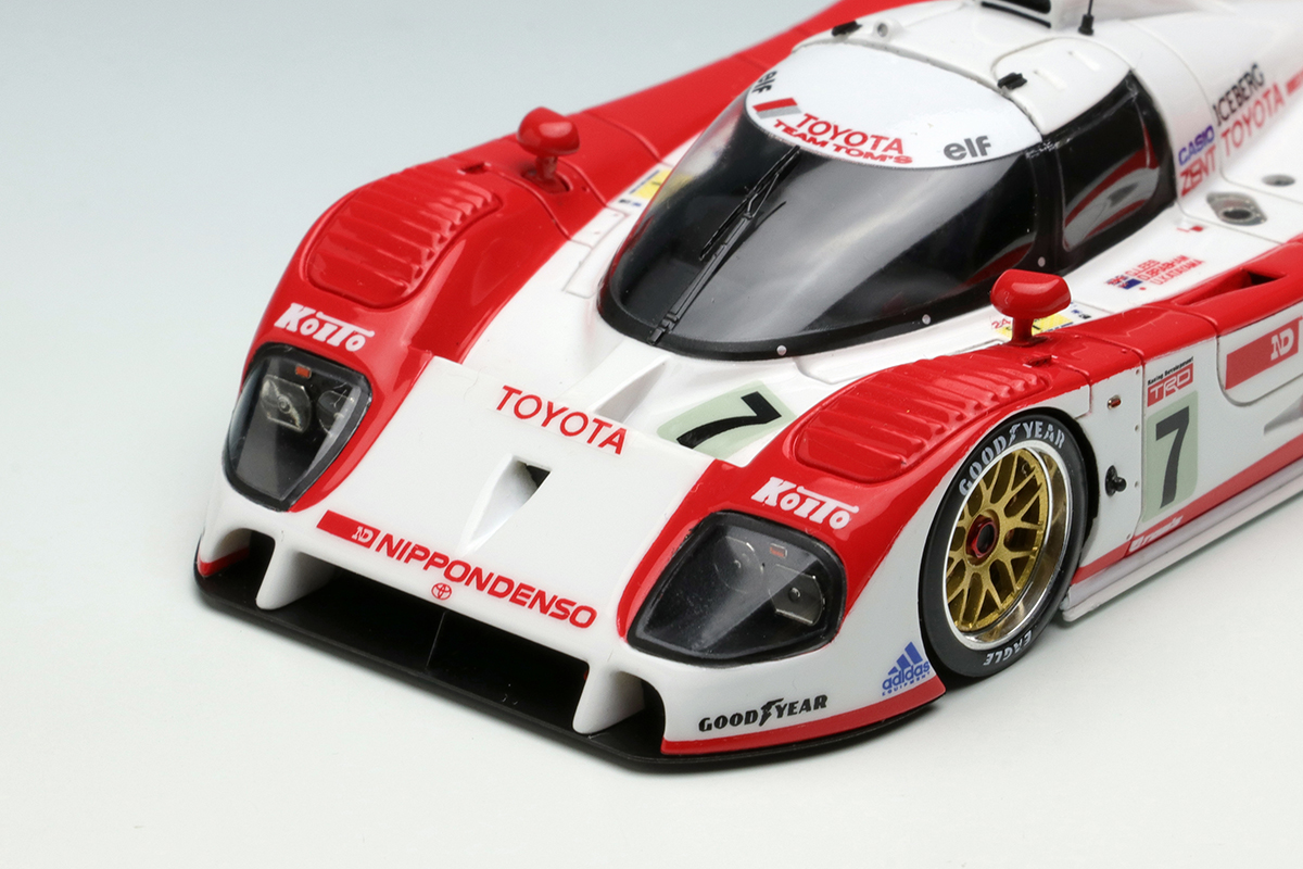 ストアー チョロＱ TOYOTA TS010 1993年 ル マン24時間レース 総合4位 トヨタ プロトタイプレーシングカー グループC ケース付き  ミニカー Toy Car