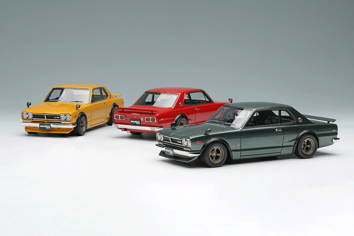 専用♡NISSANスカイライ2000GTR　KPGC10ハコスカ1/18スケール IG3237 1/18 Nissan Skyline 2000 GT-R (KPGC10) Brown | LINE