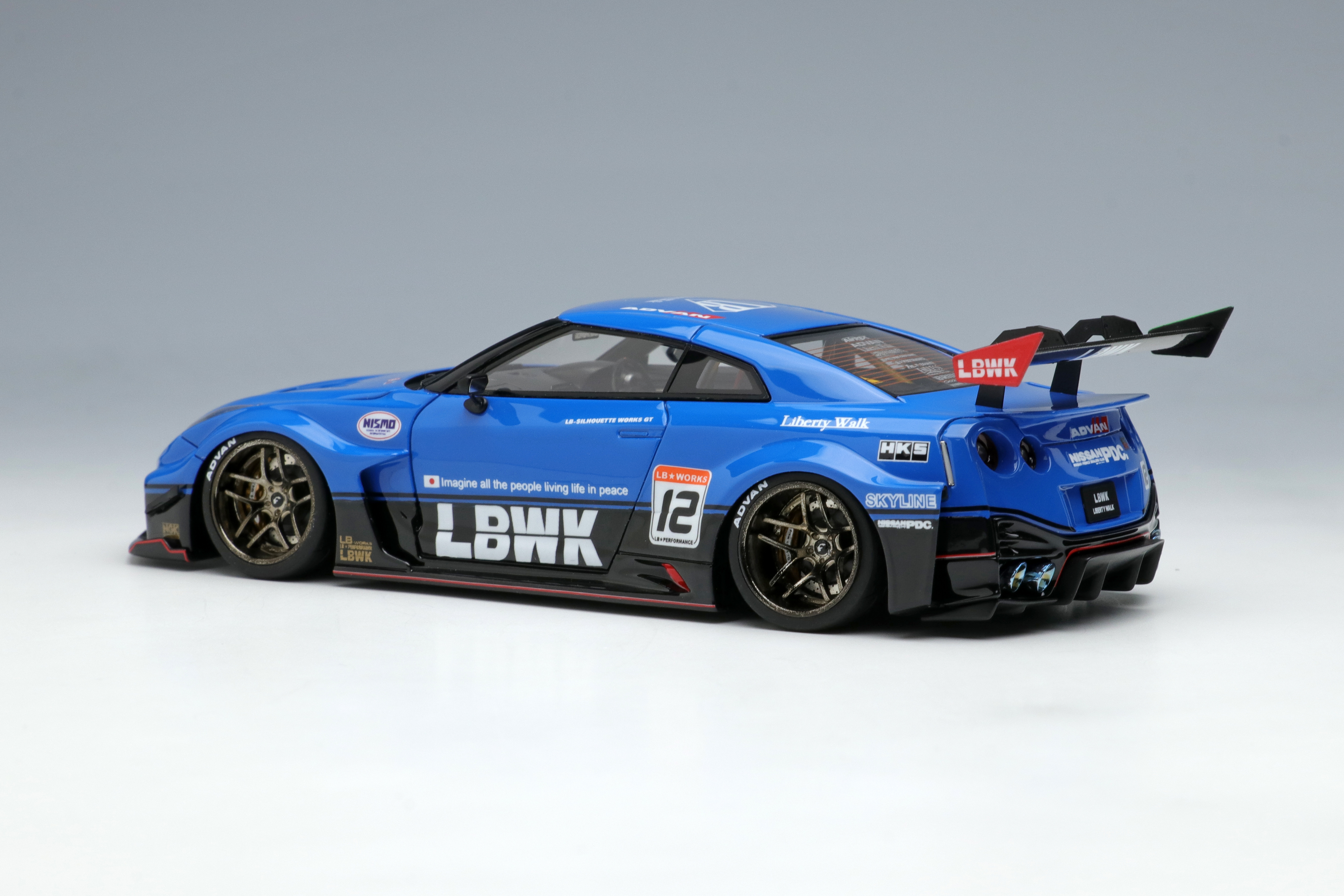 1/43 Make Up LB WORKS R35 GT-R Type 1.5 LB-Silhouette Wing